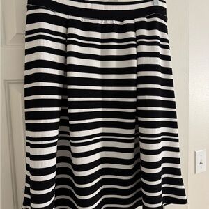 Frank & Eileen Chic Striped A-Line Skirt